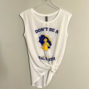 Loose Fit Graphic Tank Top